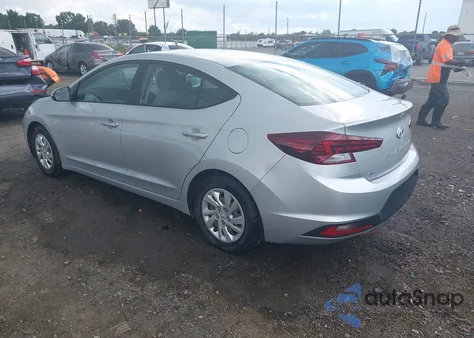 2019 Hyundai Elantra Se z USA, uszkodzony, nr VIN 5NPD74LF2KH474221